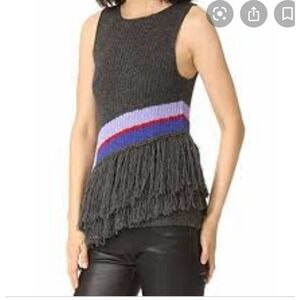 Anthropologie HARARE Asymmetri top